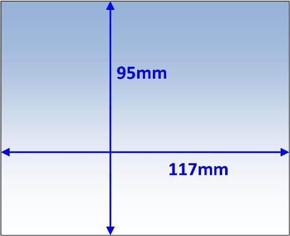 WELDCLASS LENS - CLEAR 117X95MM OUTER SERVO SV5000